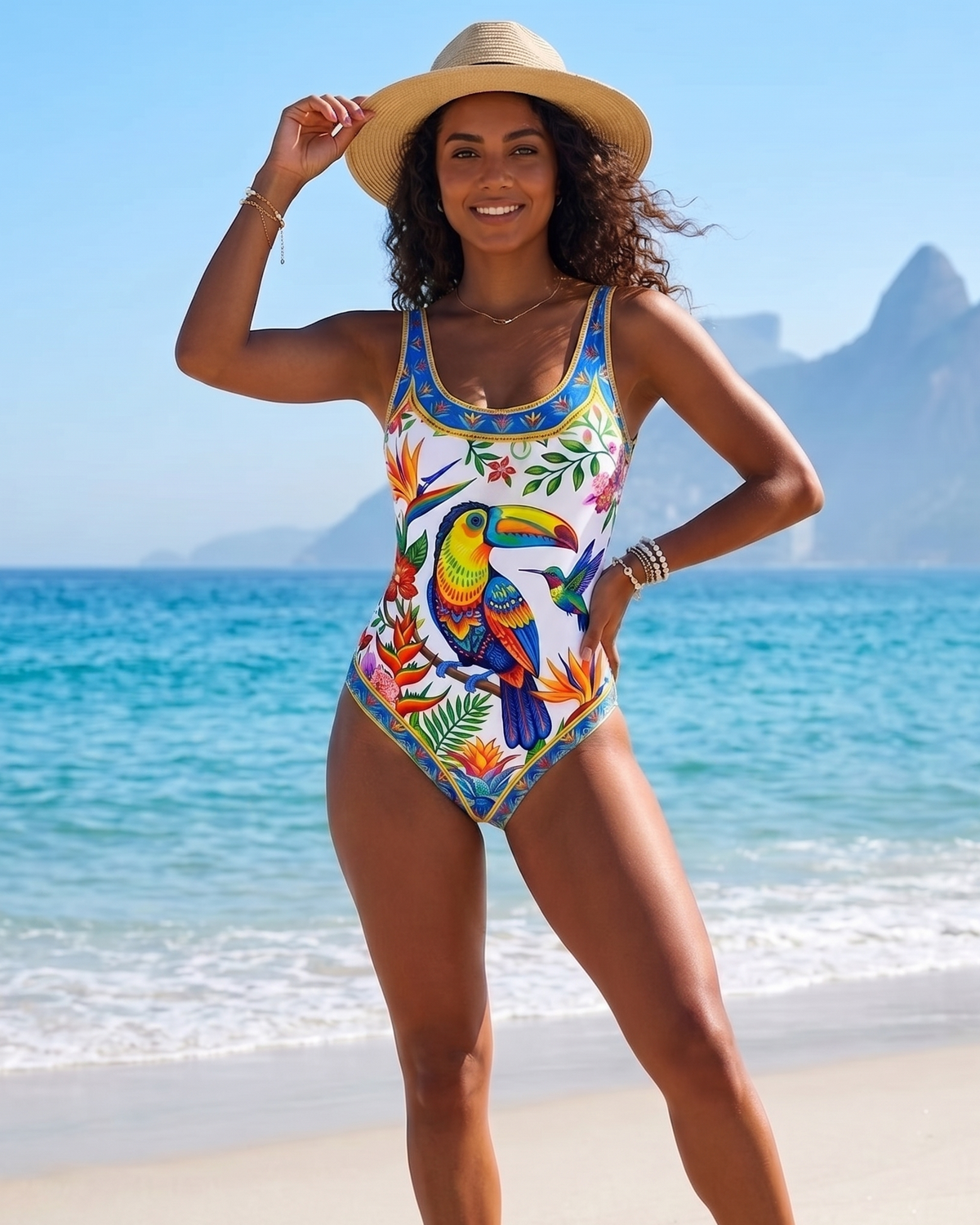 Palm Beach One-Piece Swimsuit